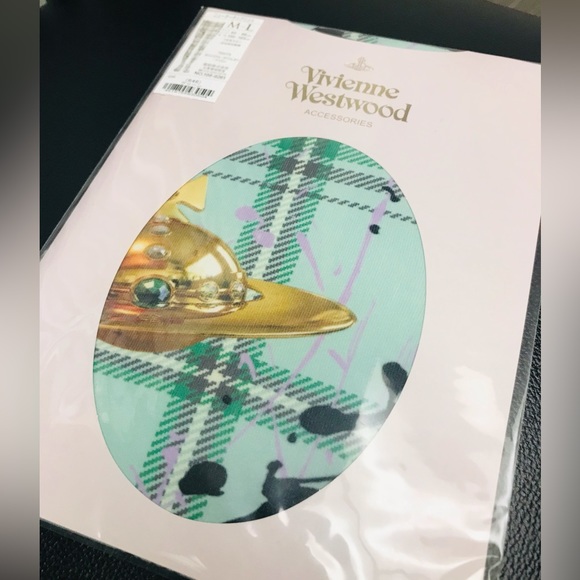 Vivienne Westwood tights pants large big 3D Orb print made in Japan Exclusive - Picture 12 of 12